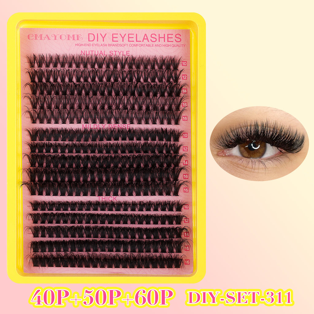 Falsche Wimpern Set zum selber machen