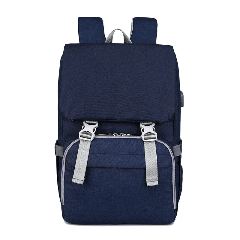 Rucksack für Mütter mit Reissverschluss & Schnalle – Bild 2 | LuxeStyle