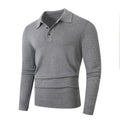 Fashion-Pullover mit Lapel-Kragen