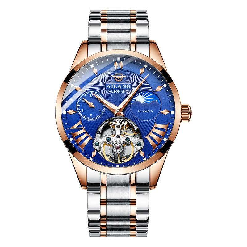 Mechanische Skelett-Herrenuhr mit Automatikwerk – Bild 7 | LuxeStyle