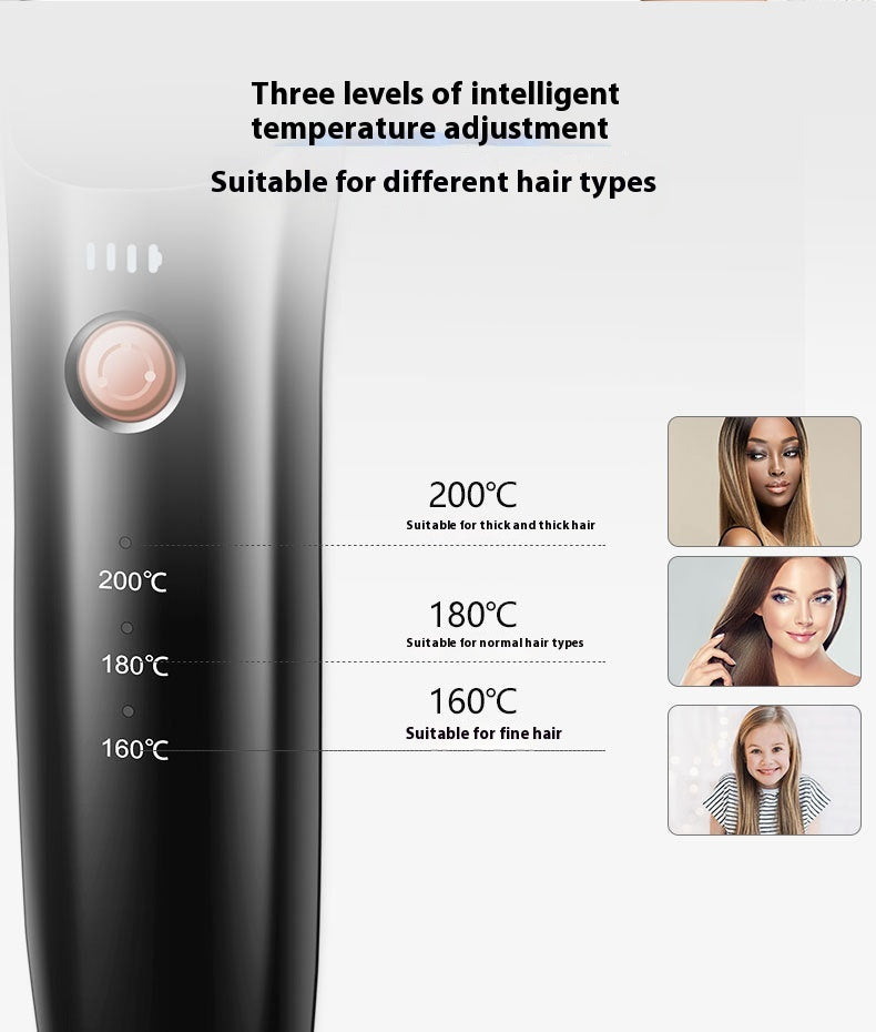 Kabelloser 2-in-1 Glätt- und Lockenstab – Ansicht 6