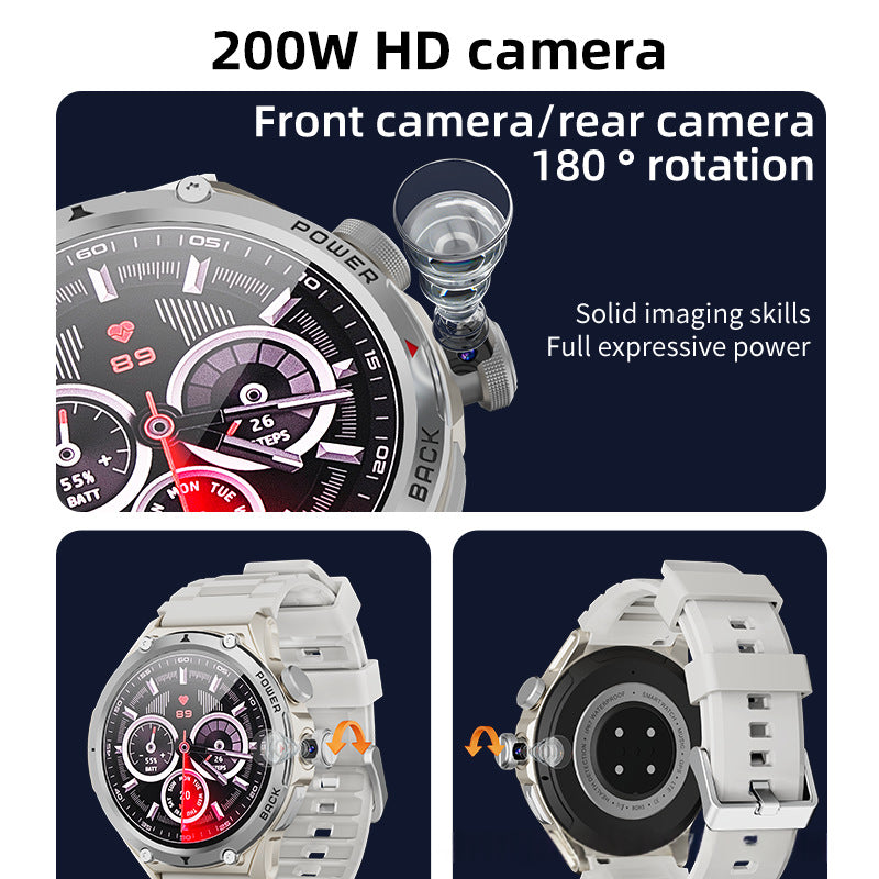Smartwatch mit Kamera und Sportfunktionen – Bild 2 | LuxeStyle
