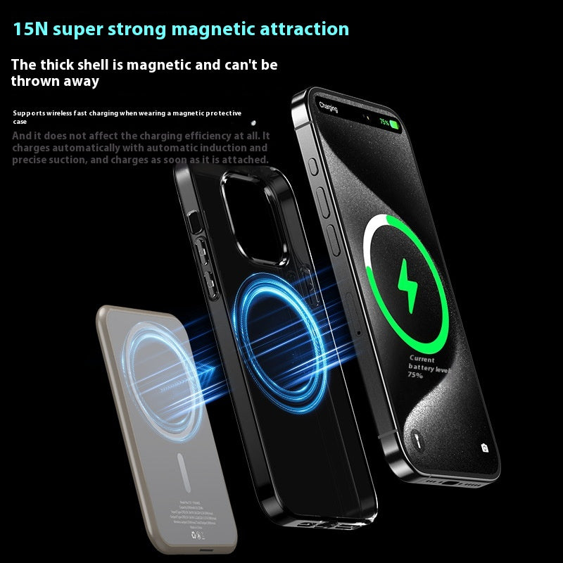 Magnetische Wireless Powerbank mit Digitalanzeige