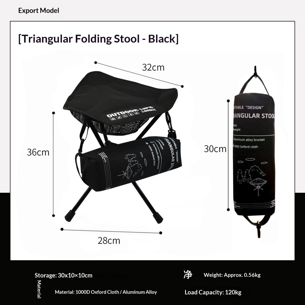 Aluminium Klapphocker