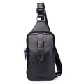 Crossbody Mini-Rucksack aus Leder