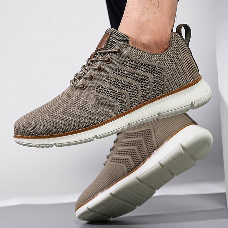 Lace-Up Mesh Sneaker für Herren – Bild 8 | LuxeStyle