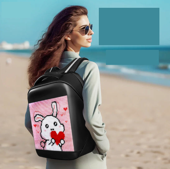 LED-Rucksack mit Bildschirm 20-35 L – Bild 2 | LuxeStyle