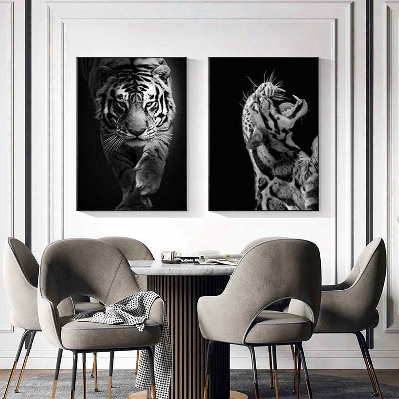 Tiger-Kunstdruck auf Leinwand – Bild 5 | LuxeStyle
