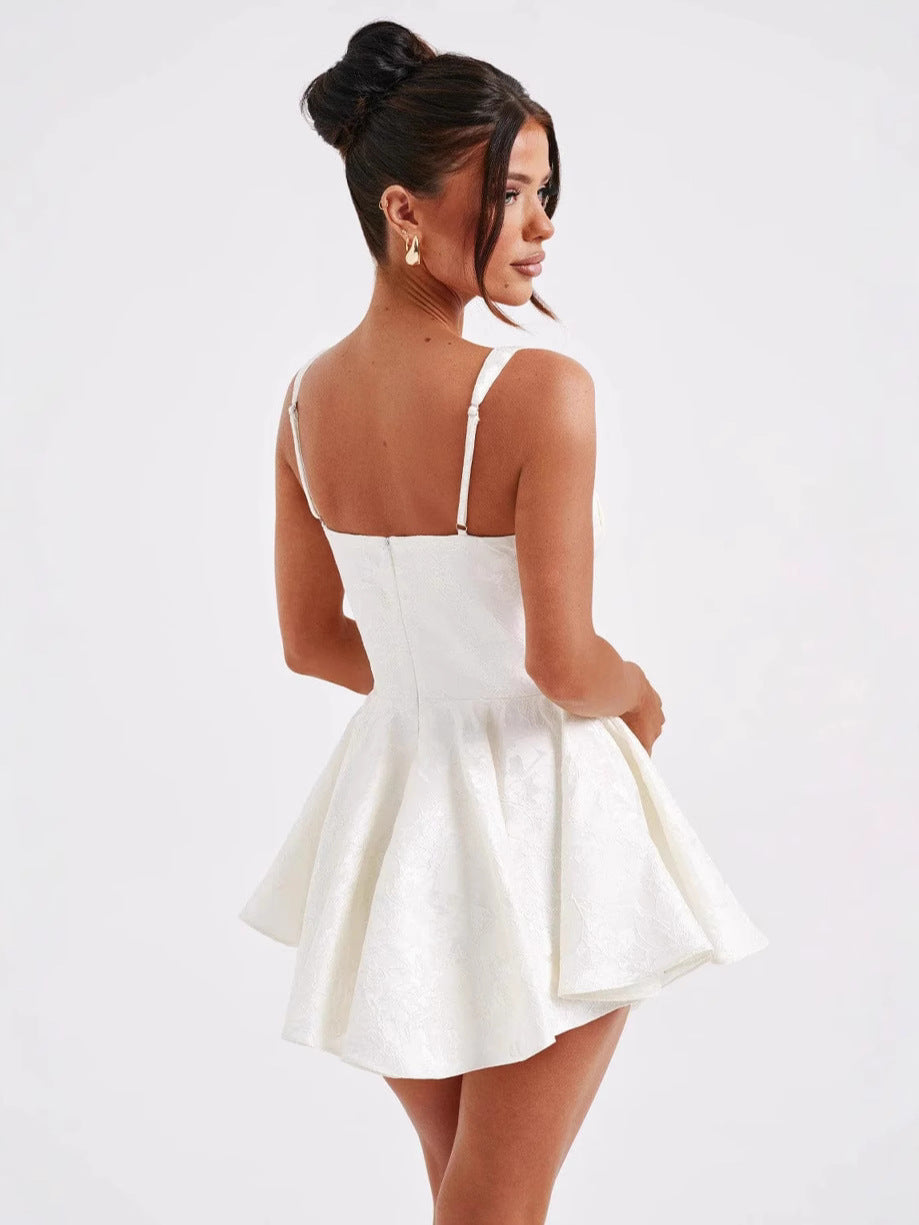 Französisches Spitzenkleid