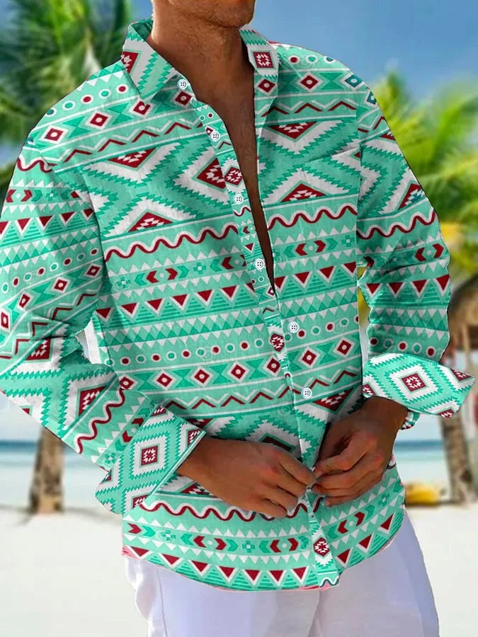 Lässiges Langarm-Shirt für Herren – Bild 14 | LuxeStyle