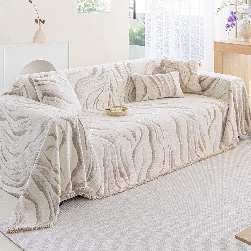 Mid-Century Modern Luxe Winter Plüsch-Sofadecke – Bild 3 | LuxeStyle