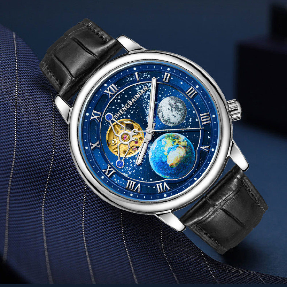 Herrenuhr «Luminous Earth Starry» – Bild 5 | LuxeStyle