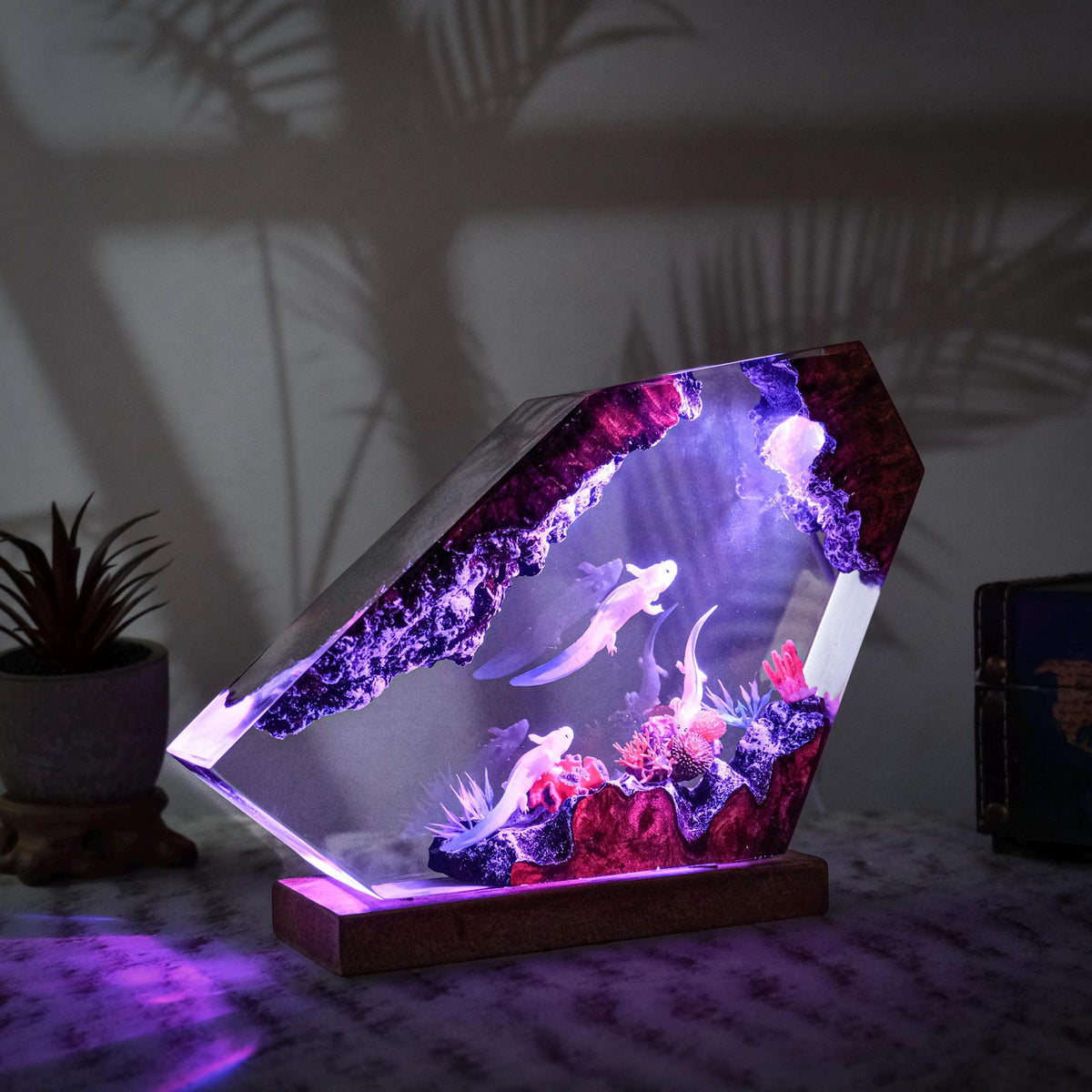 Salamander Harz-Lampe – Bild 4 | LuxeStyle