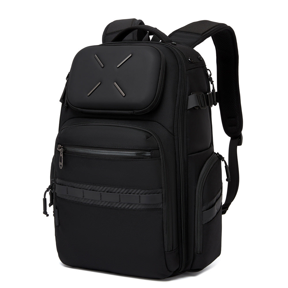 Grosser, wasserabweisender Laptop-Rucksack für Herren – Bild 3 | LuxeStyle