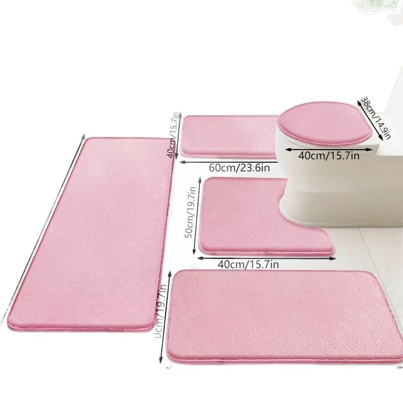 WC-Vorleger Set Kaschmir-Optik