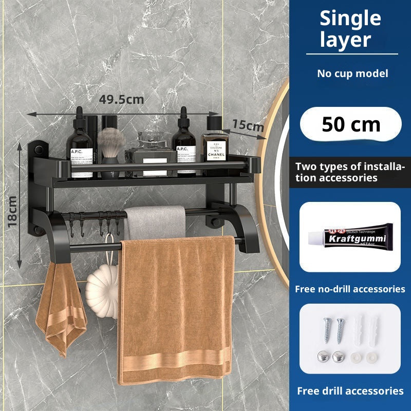 Badregal aus Edelstahl – Bild 2 | LuxeStyle