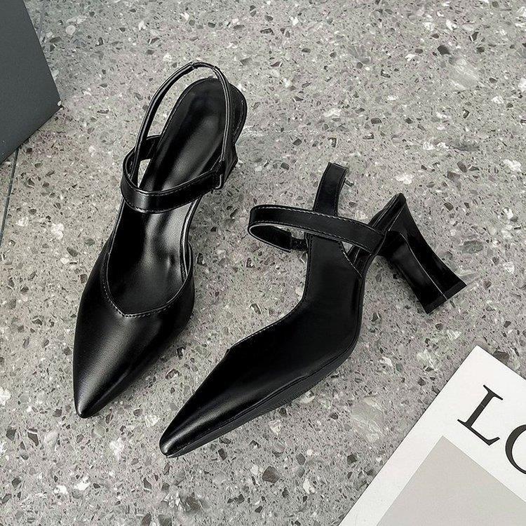Elegante Chunky-Heel-Sandalen mit Knöchelriemen