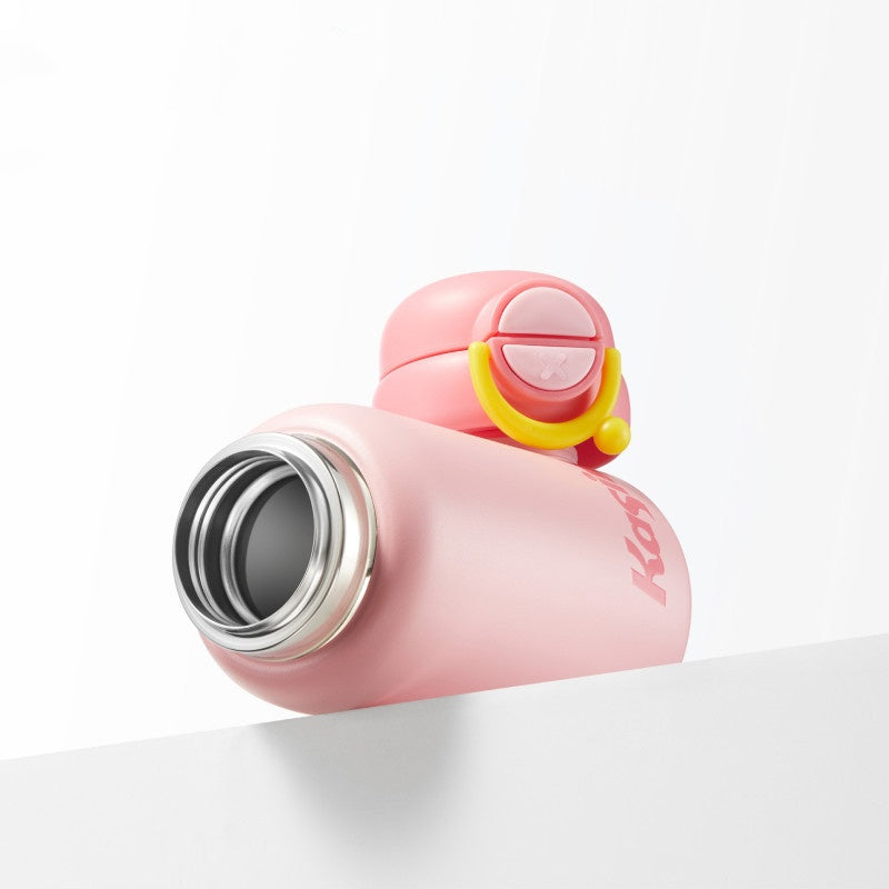 Studenten-Thermosbecher mit Strohhalm