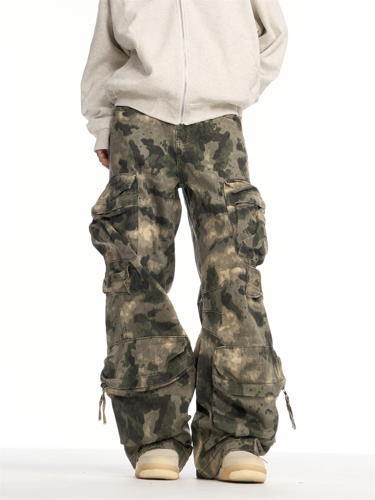 Camo-Hosen, robust, lose Passform