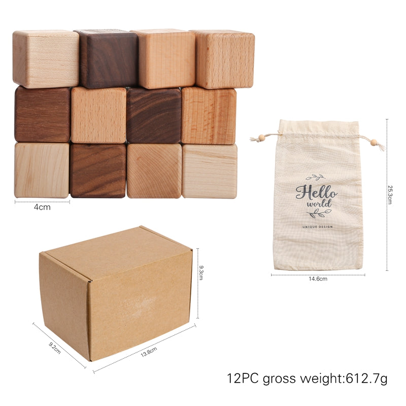Meilenstein-Foto-Set aus Holz für Babys – Bild 4 | LuxeStyle