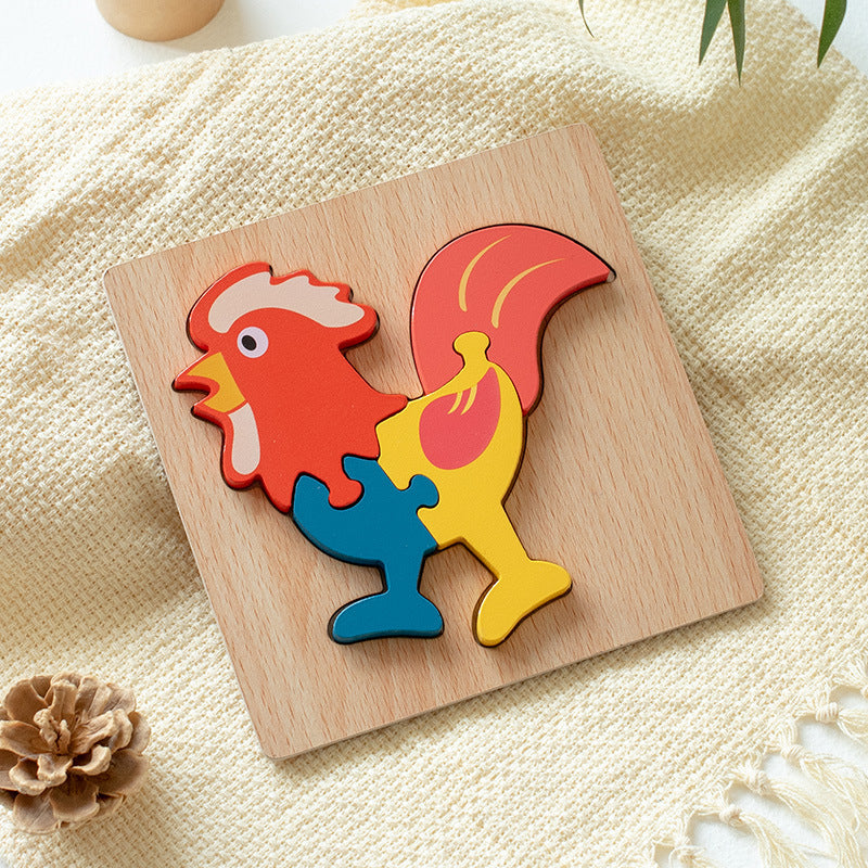 Tier-Stapelspiel aus Holz – Bild 4 | LuxeStyle