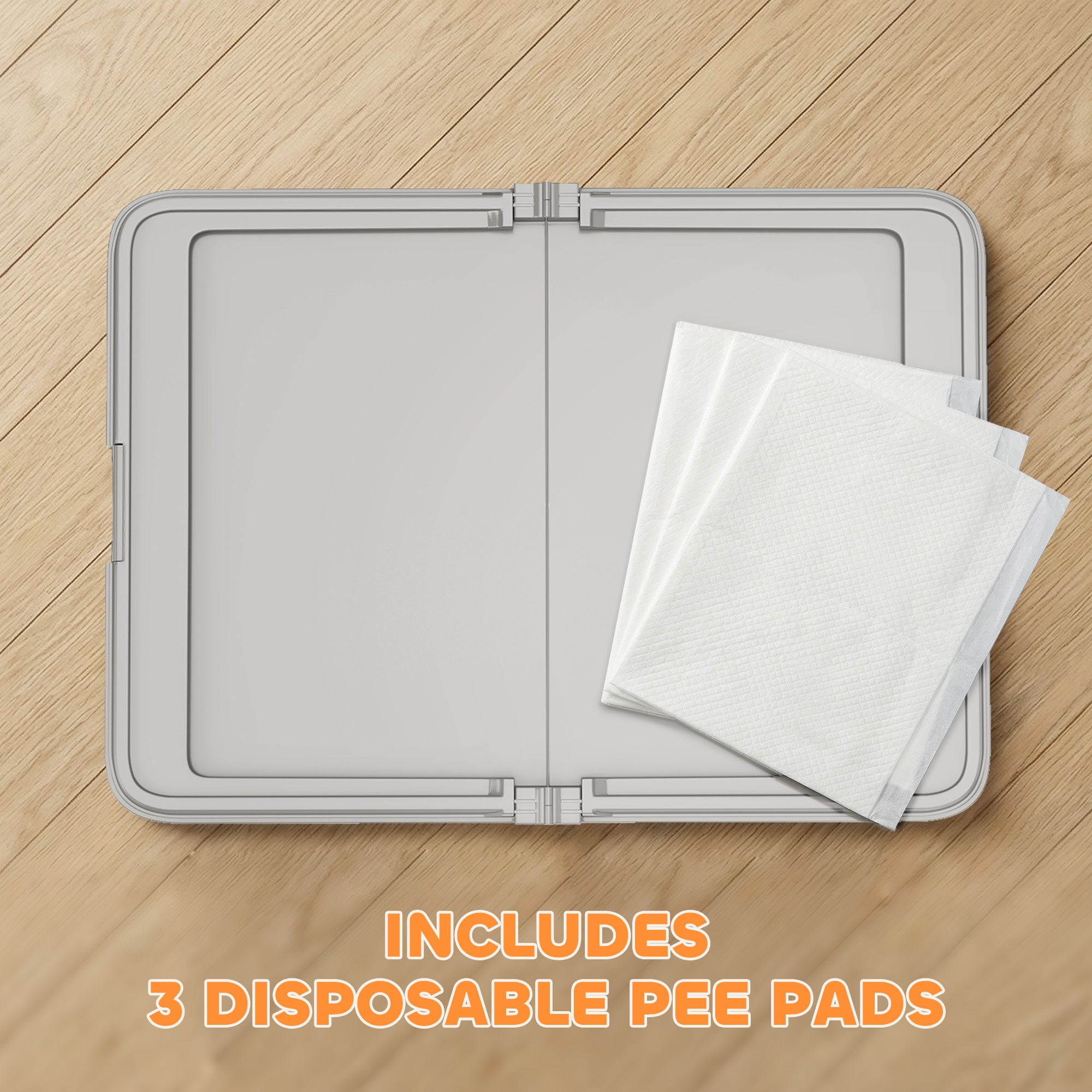 Faltbarer Pee Pad Halter für Hunde