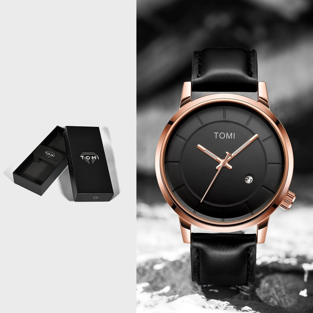 Minimalistische Armbanduhr im Koreanischen Stil