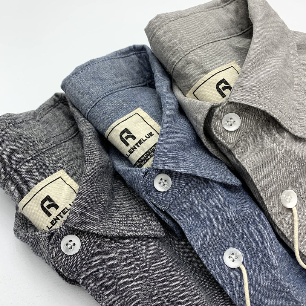 Japanisches Retro-Hemd aus Leinen und Baumwolle – Bild 4 | LuxeStyle