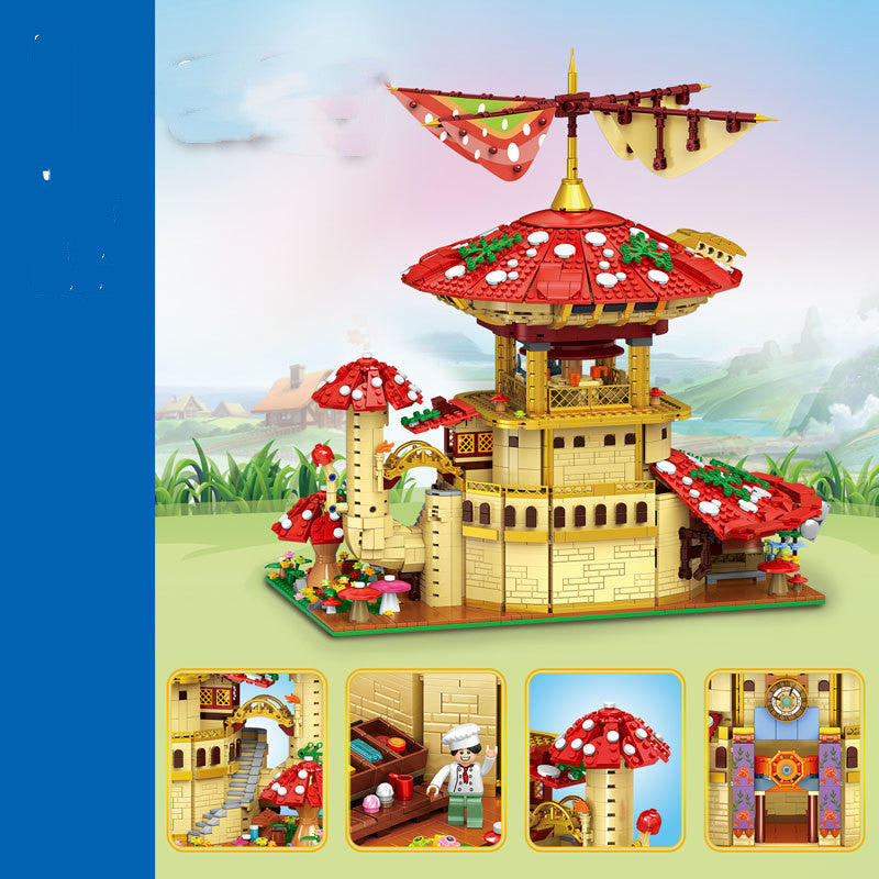 Pilz-Mädchen Puzzle Bausteine – Bild 4 | LuxeStyle