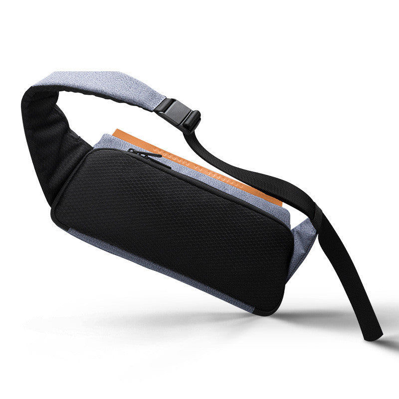 Männer Brusttasche Outdoor, ovale Form, Oxford – Bild 8 | LuxeStyle