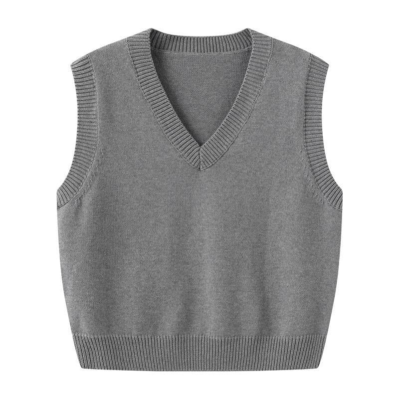 Ärmellose Strickweste für Damen