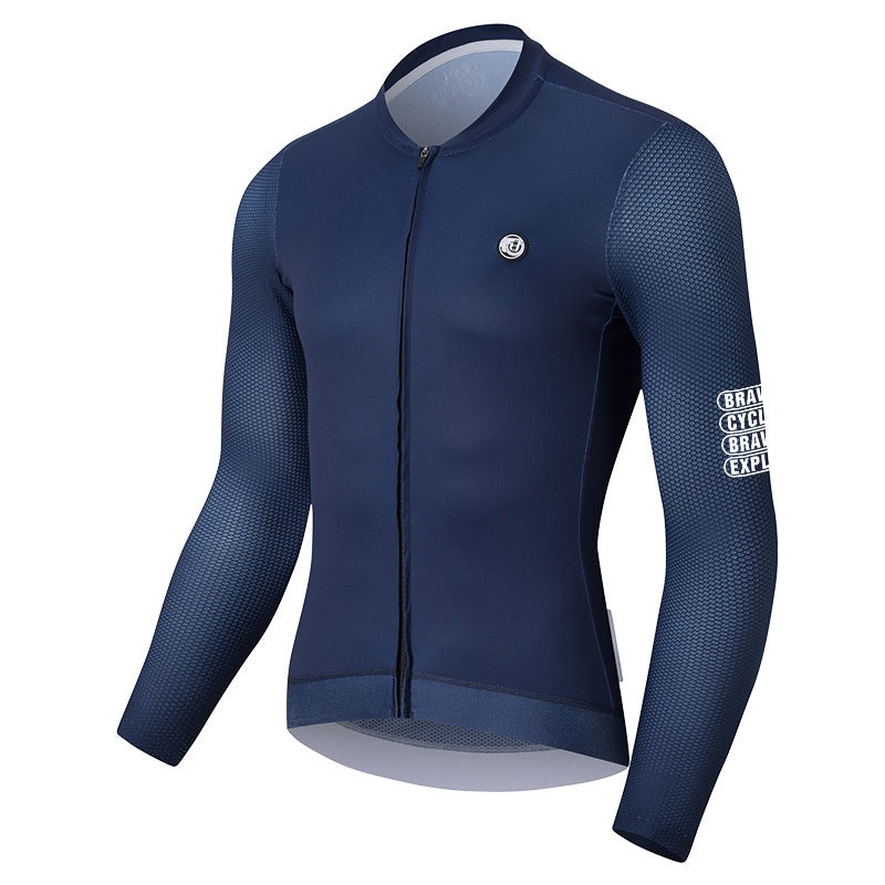 Cycling-Langarmshirt mit Icecooling-Fabric