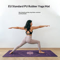 Yoga-Matte mit Grip