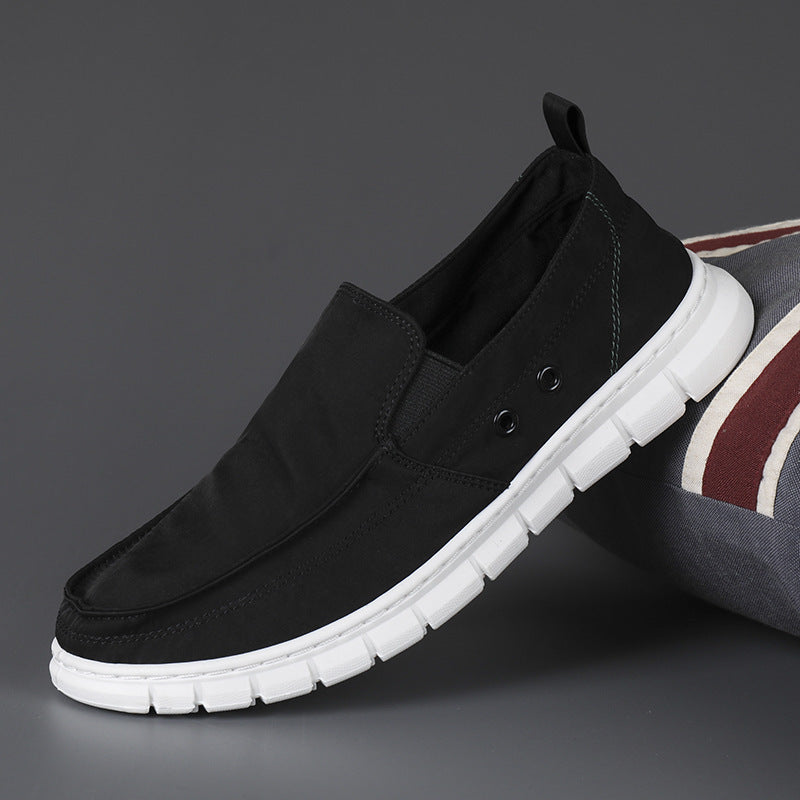 Leichte Canvas Low-Top Herrenschuhe – Bild 4 | LuxeStyle