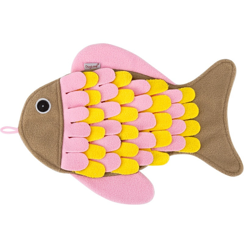 Fischförmige Schnüffeldecke für Katzen | LuxeStyle