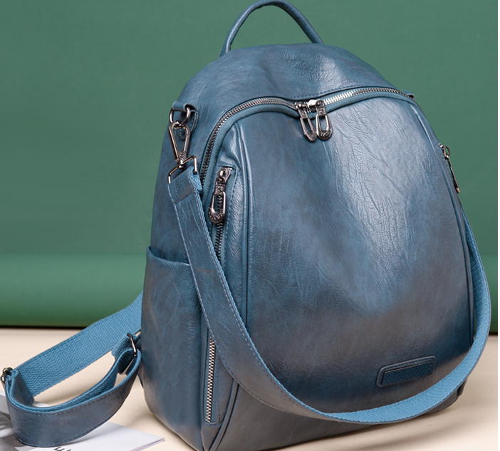 Eleganter PU-Rucksack für Damen – Bild 3 | LuxeStyle