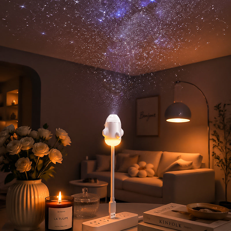 USB Mini Projektor Nachtlicht | LuxeStyle