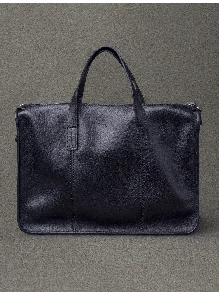 Schwarzes Leder-Taschen – Bild 9 | LuxeStyle