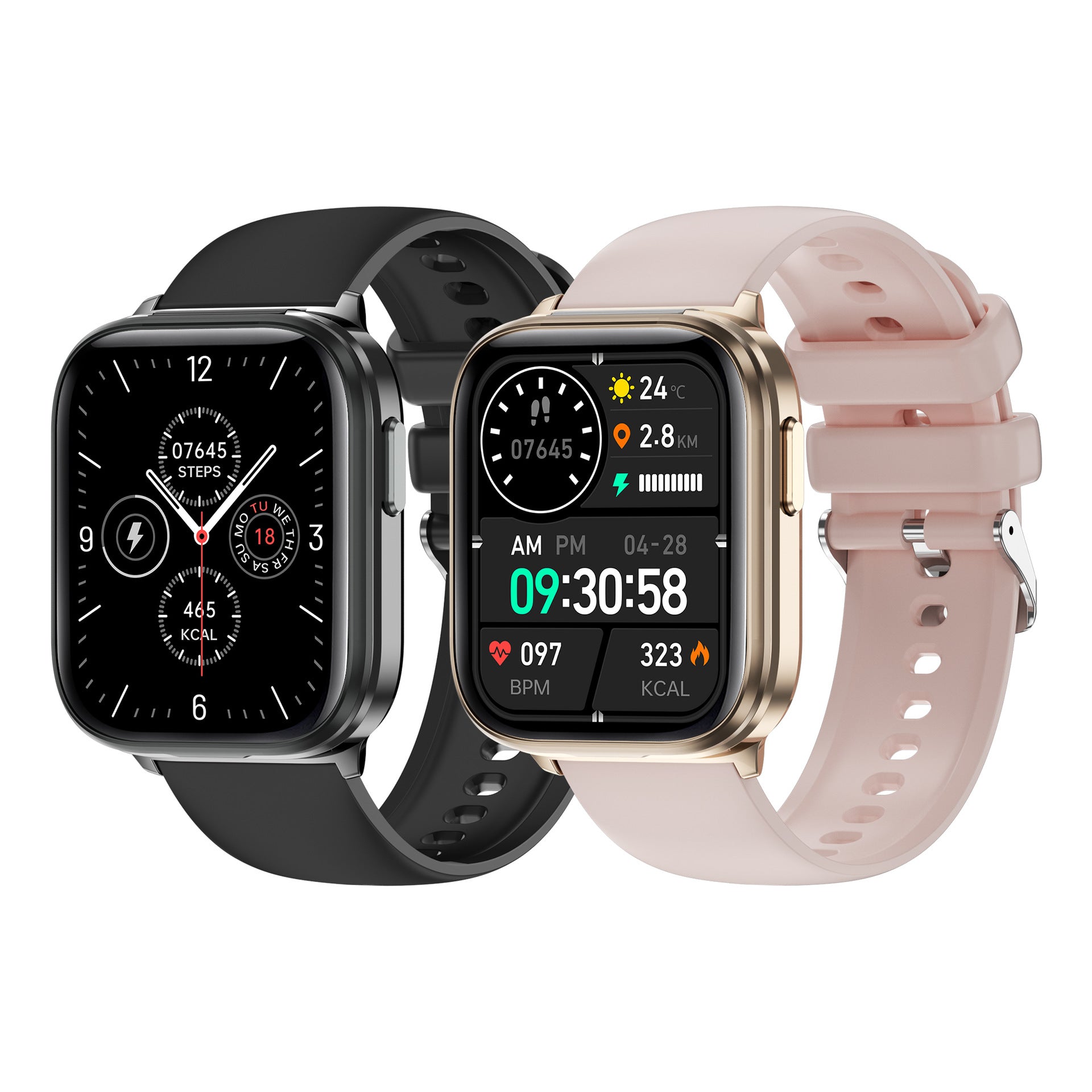 Smartwatch «PulseFit» · Fitness & Anrufe