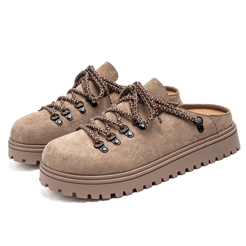 Slipper Wildleder geschlossen