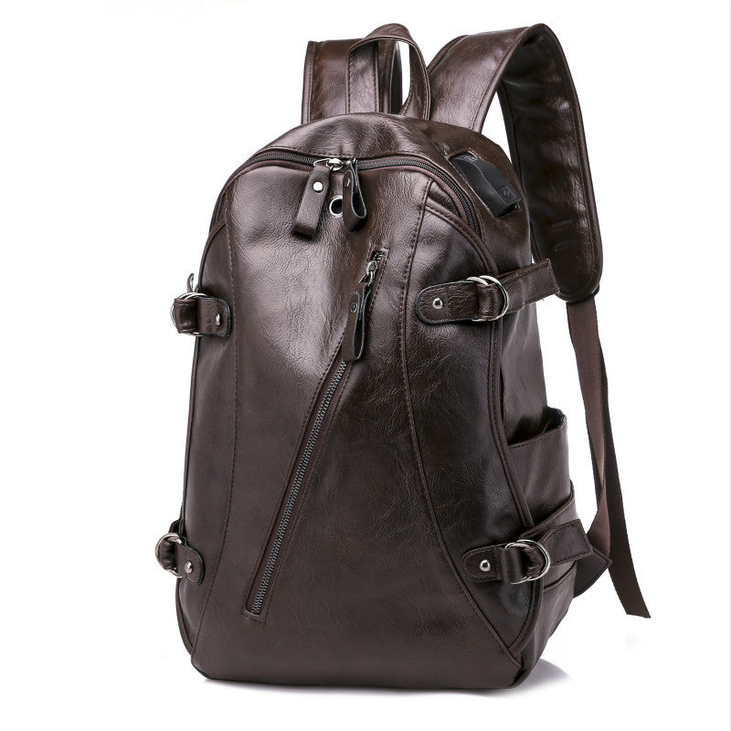 Freizeitrucksack PU Grosser Kapazität – Bild 2 | LuxeStyle