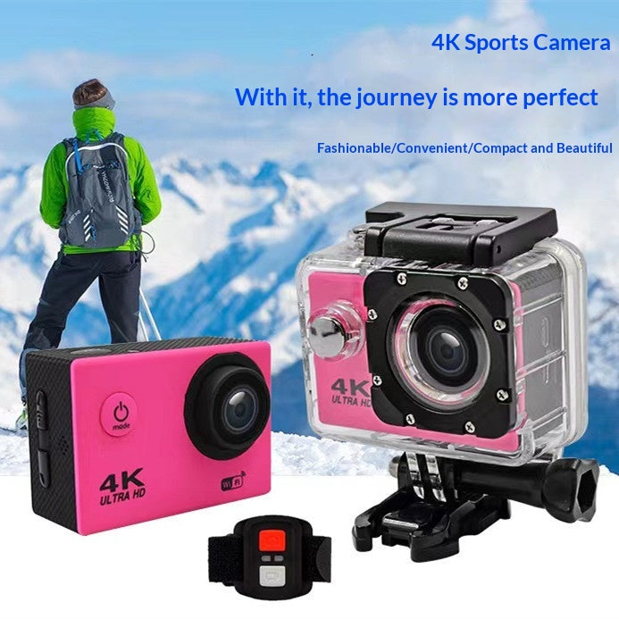 4K HD Wasserdichte Action-Kamera mit Fernbedienung | LuxeStyle