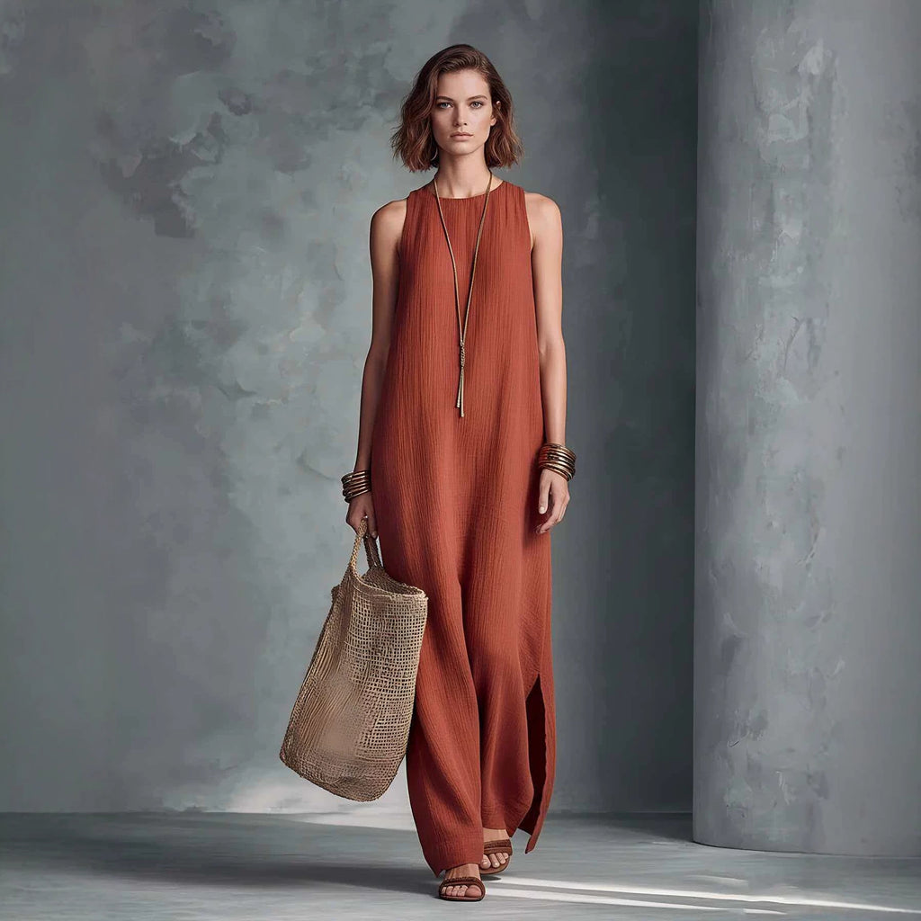 Ärmelloses Resort-Kleid für Damen – Bild 3 | LuxeStyle