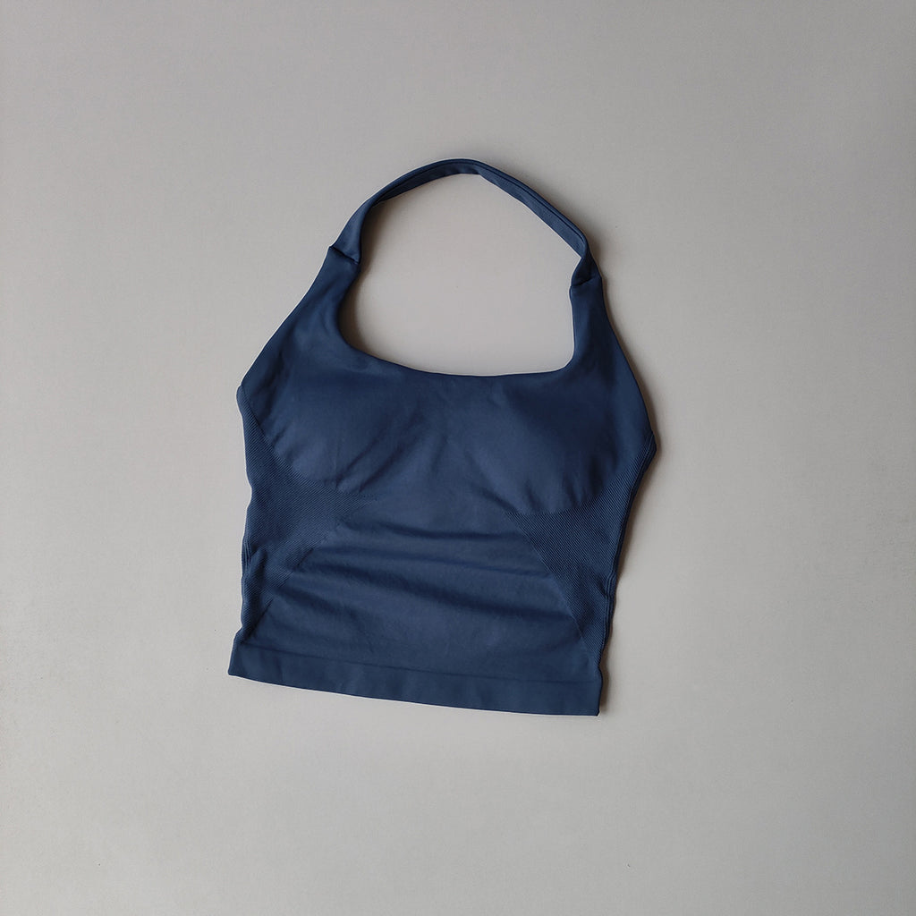 Yoga-Tanktop mit Neckholder und eckigem Ausschnitt – Bild 12 | LuxeStyle