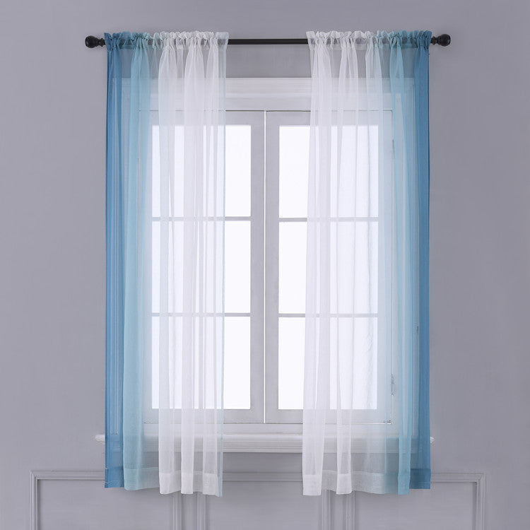 Farbverlauf-Vorhang Leinen-Optik – Bild 8 | LuxeStyle