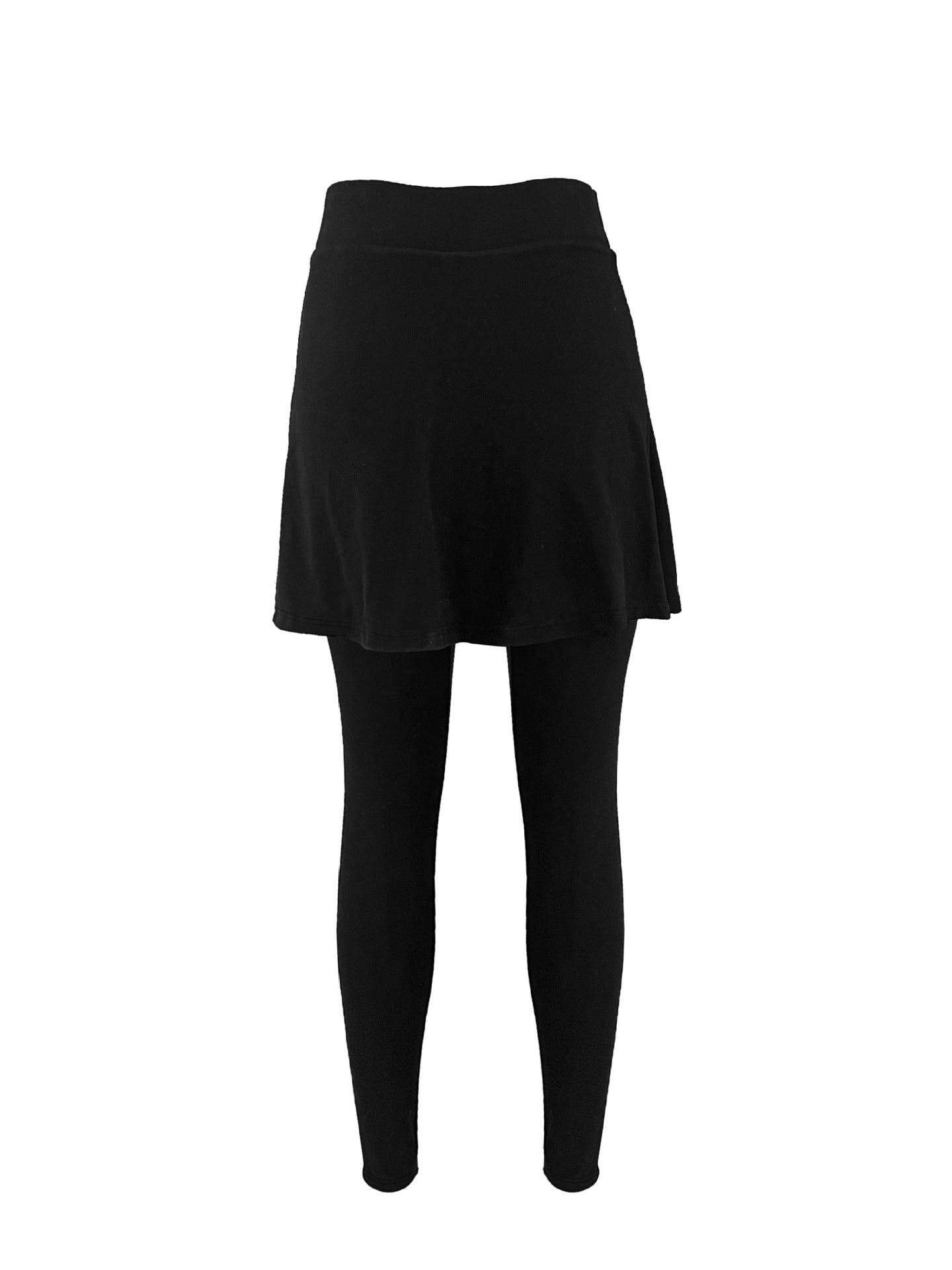 High Waist Skirted Leggings 2-in-1