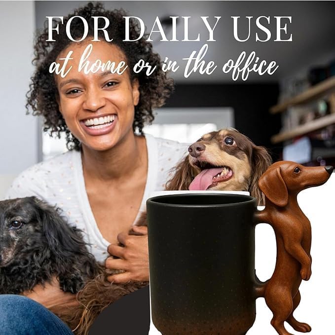 3D Dachshund Tasse