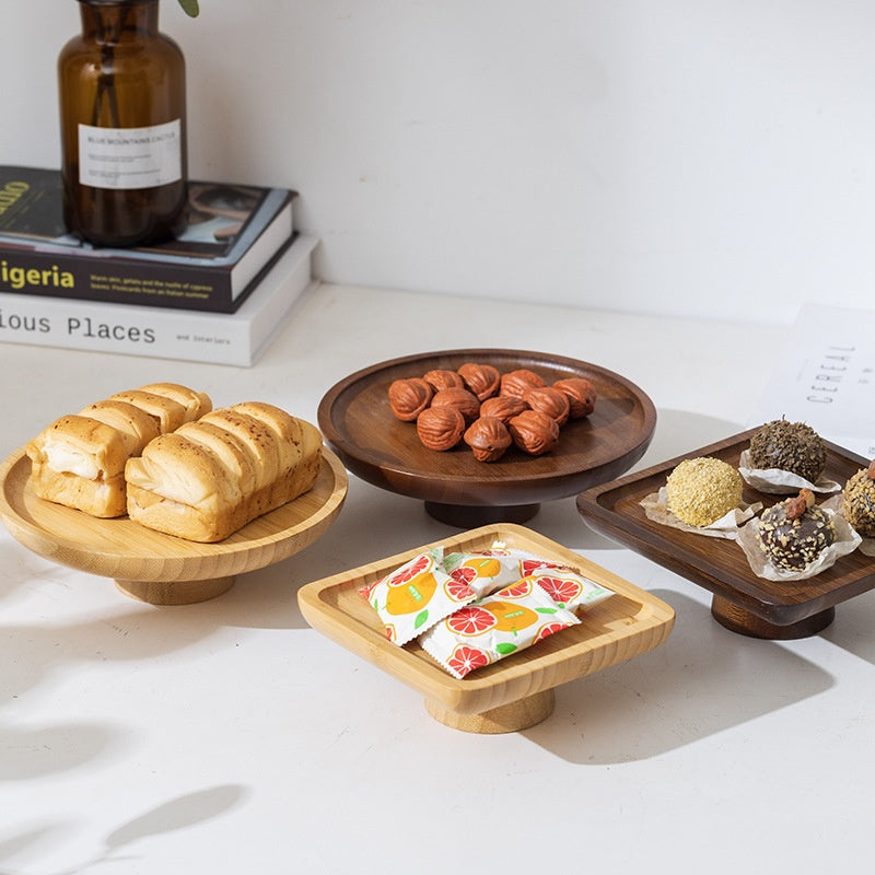 Retro Holz-Etagere für Snacks & Desserts – Bild 3 | LuxeStyle