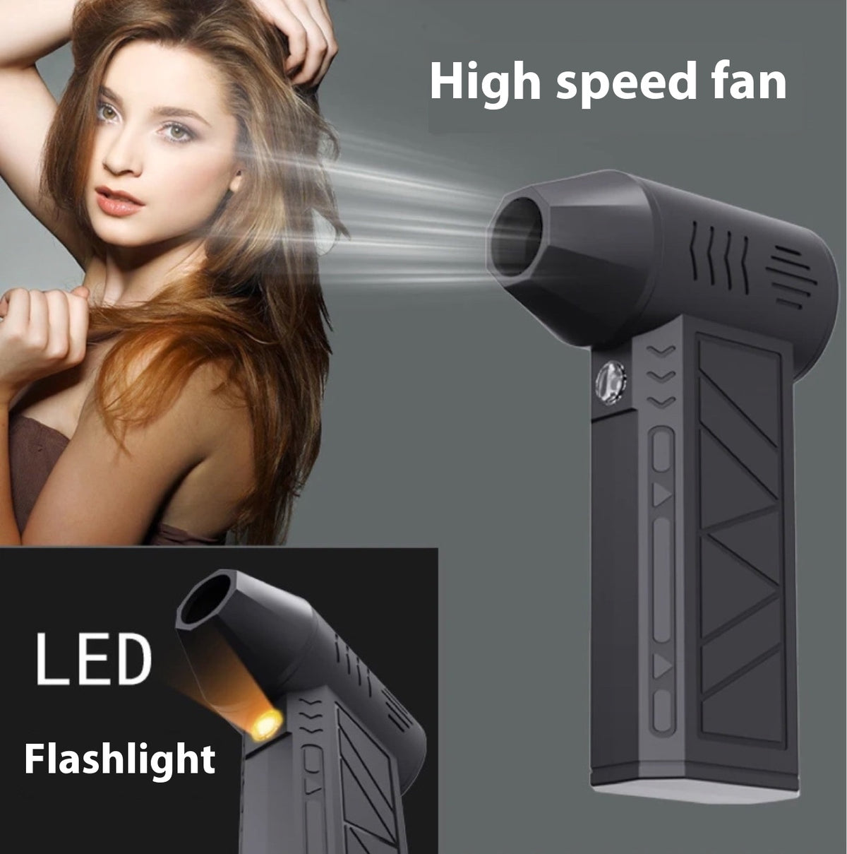 High-Speed Mini-Haartrockner & Staubbläser – Bild 6 | LuxeStyle