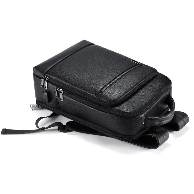 Business Rucksack aus Leder für Herren – Bild 3 | LuxeStyle